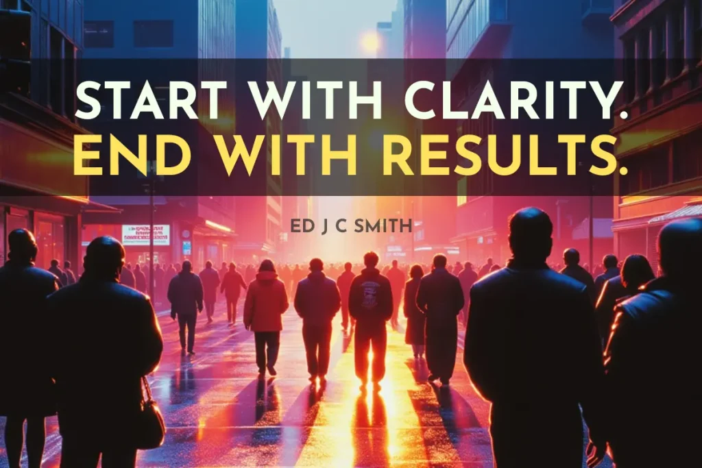 Coaching goals start with clarity and end with results